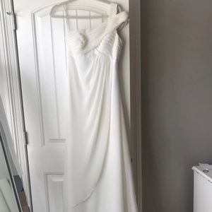Off white gown